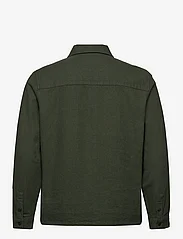 Lyle & Scott - 1874 Brushed Cotton Overshirt - mænd - x083 wilton green - 1