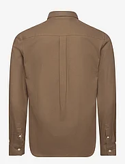 Lyle & Scott - Plain Flannel Shirt - casual skjortor - x080 linden khaki - 1
