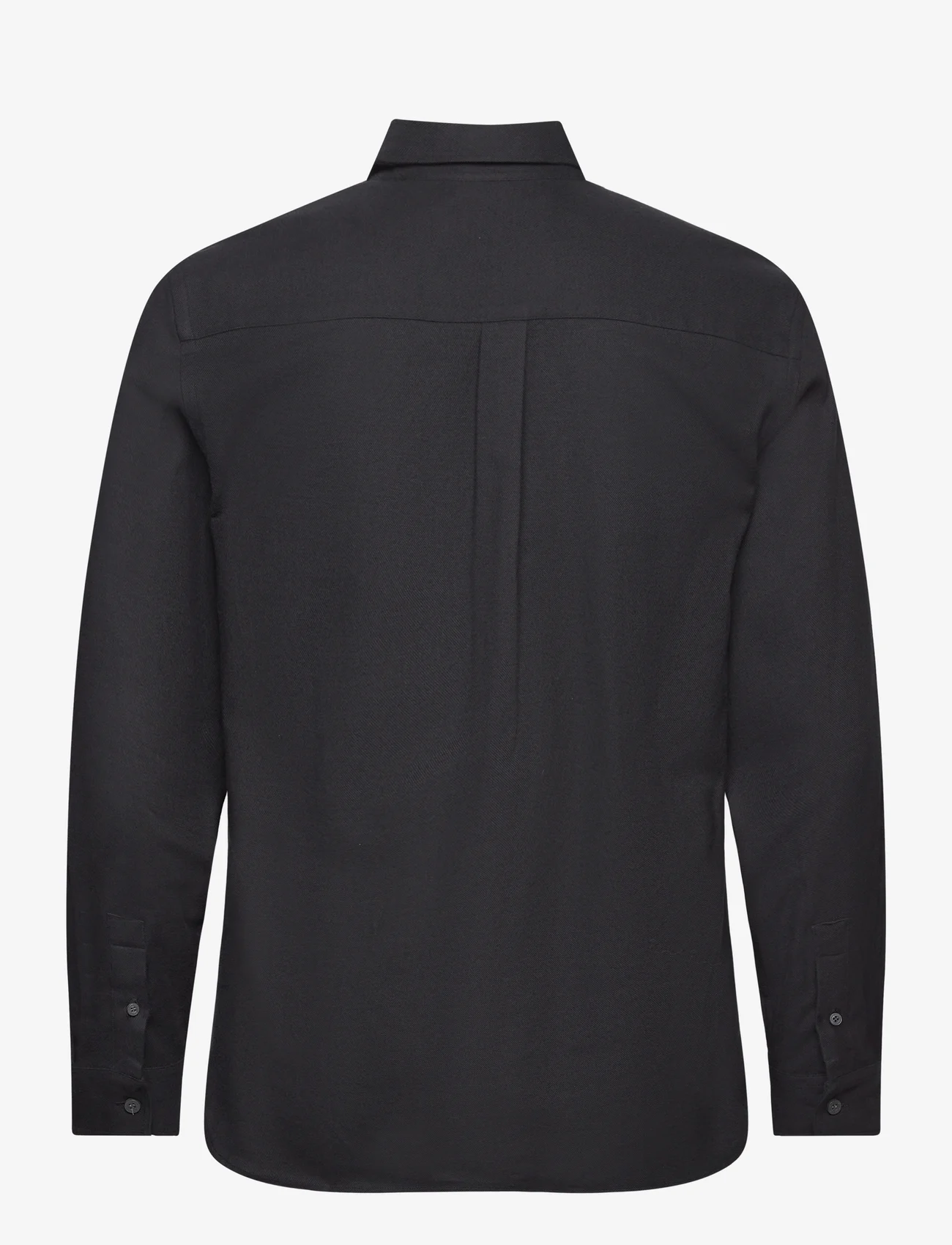 Lyle & Scott - Plain Flannel Shirt - casual skjortor - x087 saddle - 1