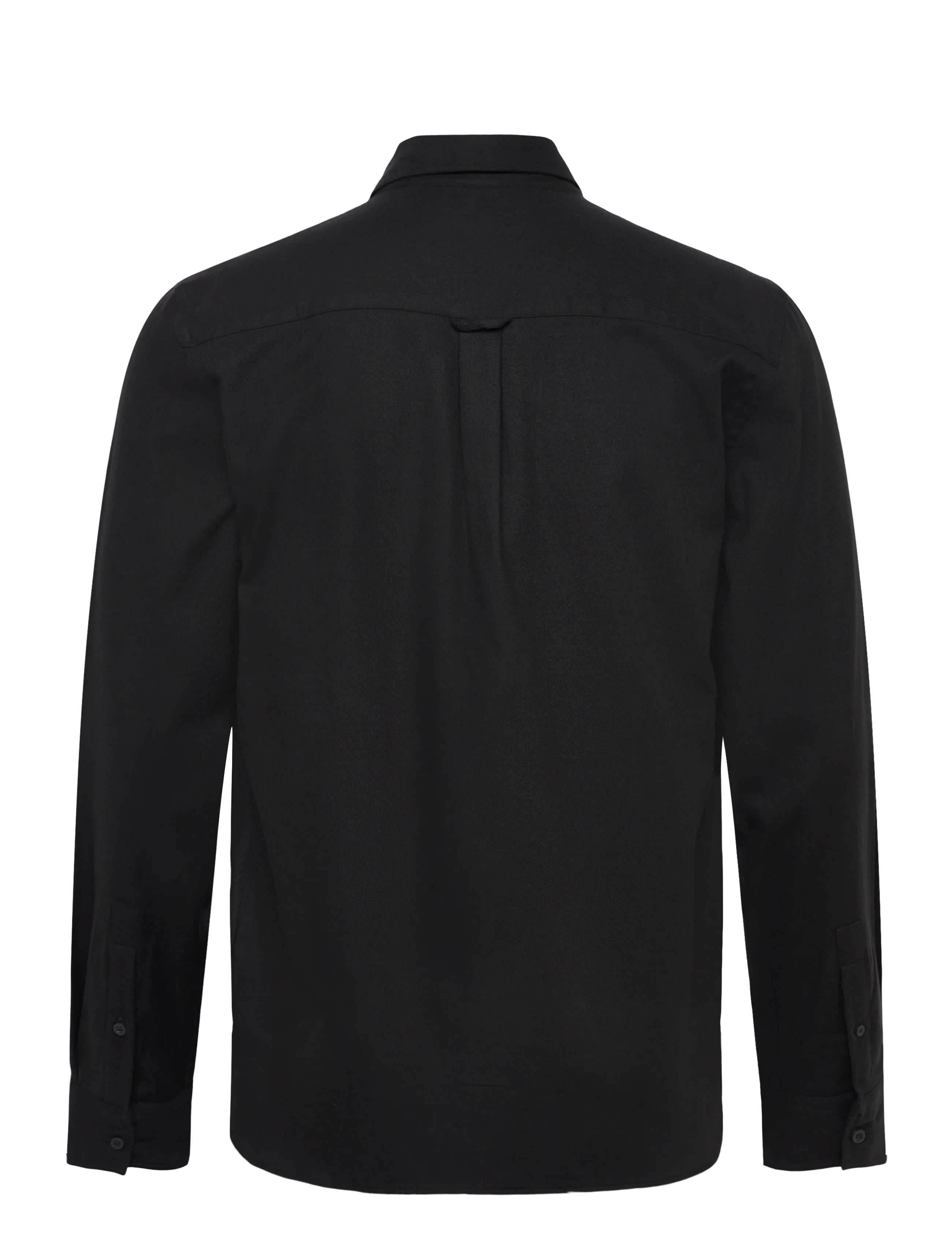 Lyle & Scott - Plain Flannel Shirt - flanellsärgid - x878 shadow - 2