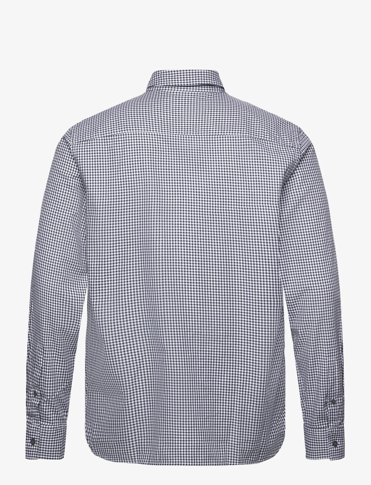 Lyle & Scott - Shepherd Check Shirt - casual overhemden - w403 dark navy/ white - 1