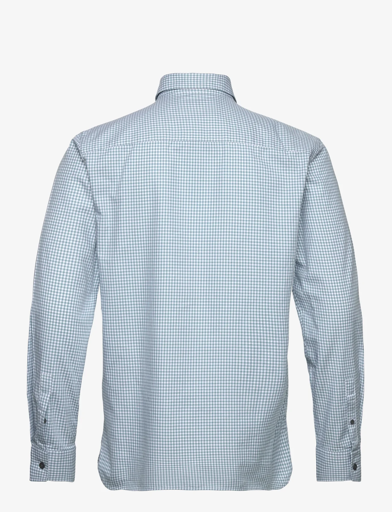 Lyle & Scott - Shepherd Check Shirt - casual skjorter - x164 slate blue / white - 1