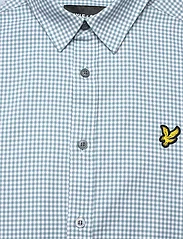 Lyle & Scott - Shepherd Check Shirt - casual overhemden - x164 slate blue / white - 2