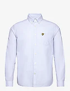 Stripe Oxford Shirt - W490 LIGHT BLUE/ WHITE