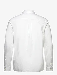 Lyle & Scott - Cotton Linen Button Down Shirt - casual overhemden - 626 white - 1