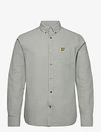 Cotton Linen Button Down Shirt - A19 SLATE BLUE
