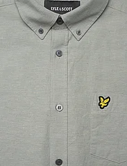 Lyle & Scott - Cotton Linen Button Down Shirt - casual skjorter - a19 slate blue - 2