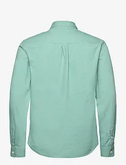 Lyle & Scott - Cotton Linen Button Down Shirt - casual overhemden - w907 turquoise shadow - 1