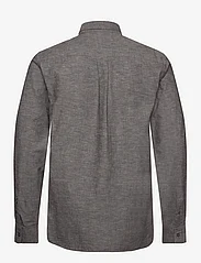 Lyle & Scott - Cotton Linen Button Down Shirt - casual overhemden - z271 dark navy - 1
