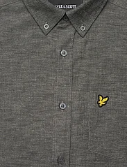 Lyle & Scott - Cotton Linen Button Down Shirt - casual skjorter - z271 dark navy - 2