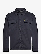 Garment Dyed Overshirt - Z271 DARK NAVY