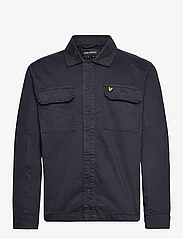 Lyle & Scott - Garment Dyed Overshirt - heren - z271 dark navy - 0