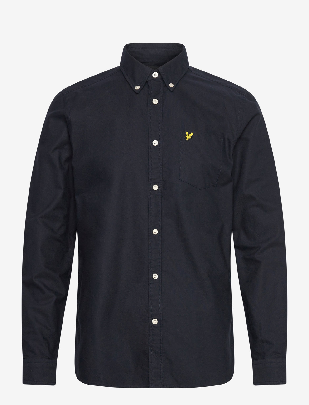 Lyle & Scott - Plain Oxford Shirt - oxford skjorter - dark navy - 1