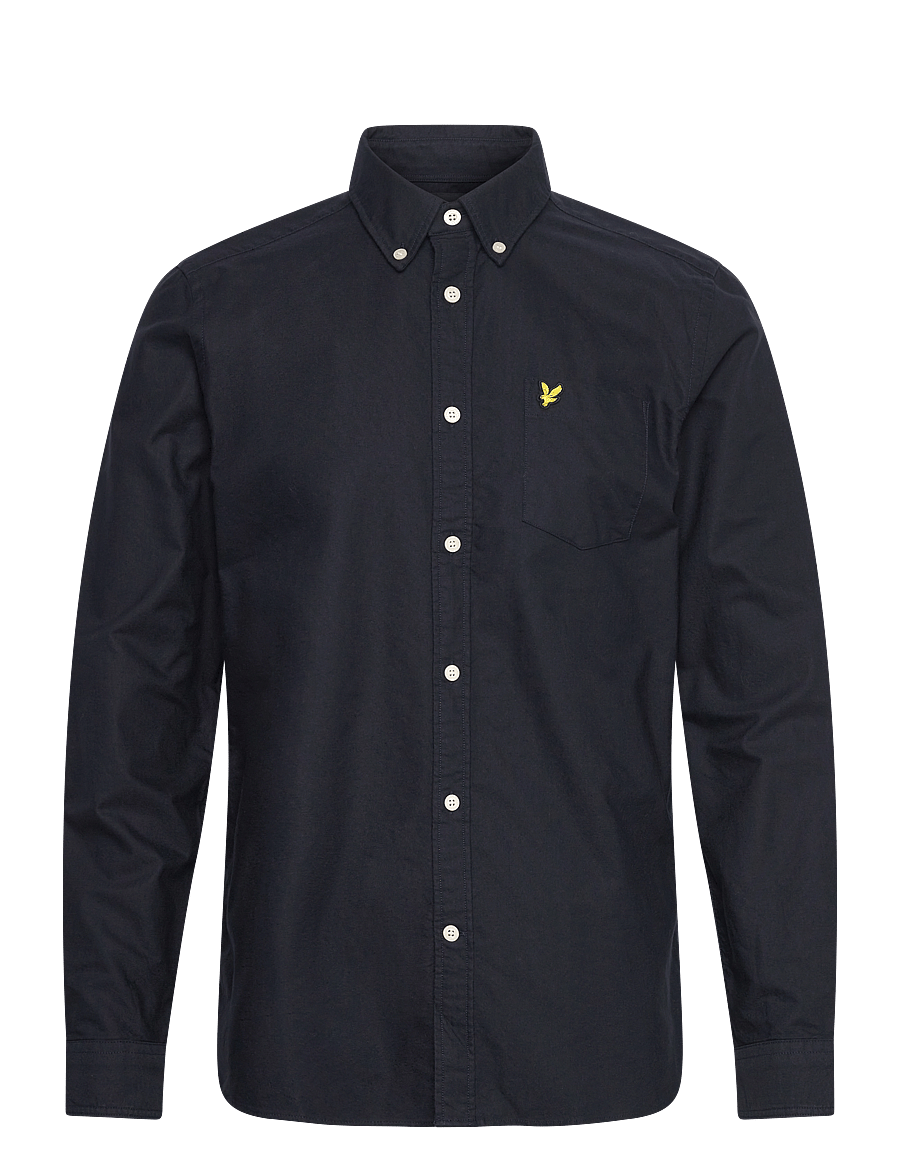 Lyle & Scott - Plain Oxford Shirt - oxford-hemden - dark navy - 1