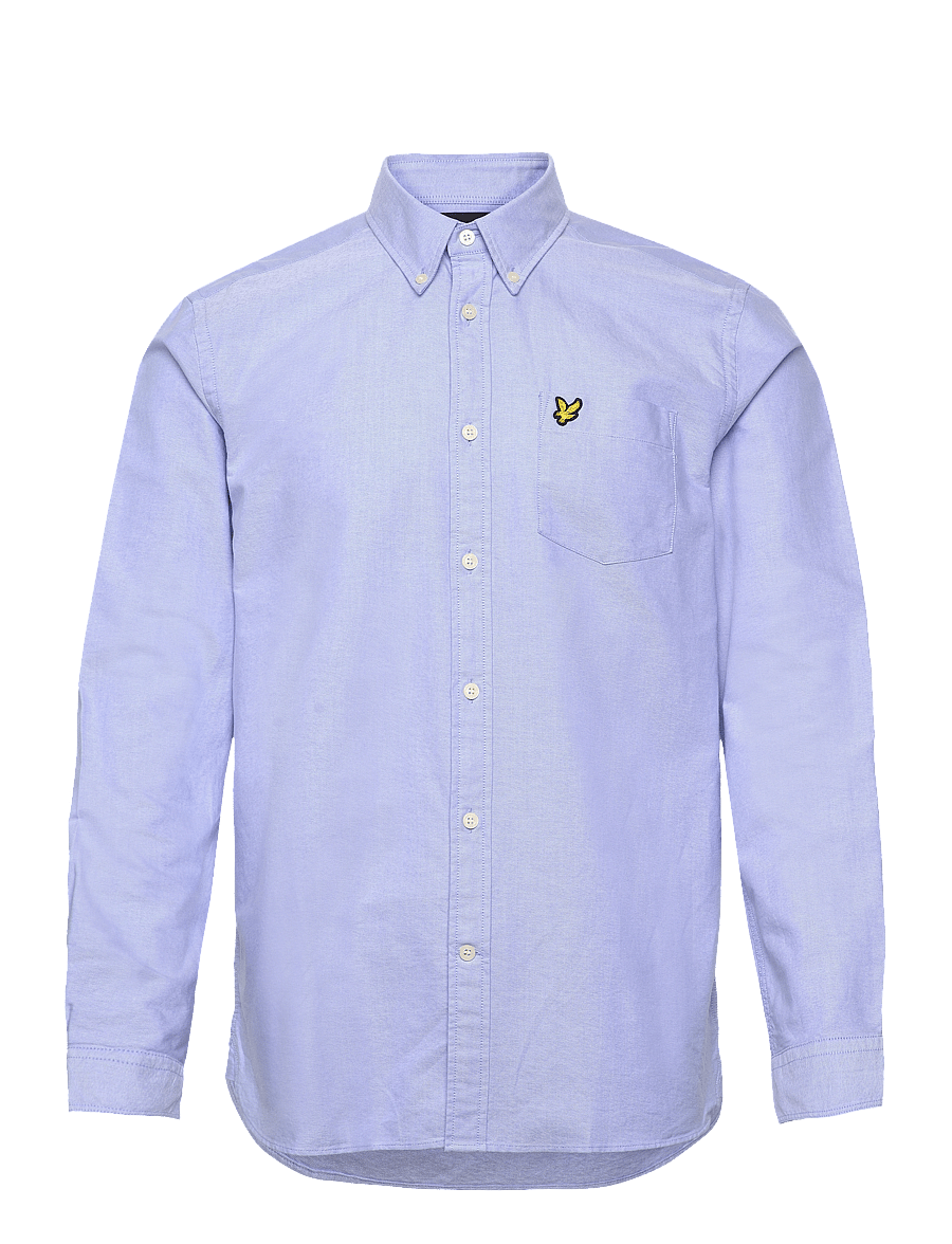 Lyle & Scott - Plain Oxford Shirt - oxford-skjortor - riviera - 1