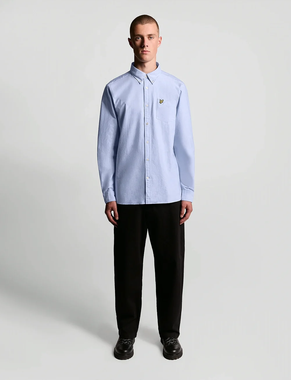 Lyle & Scott - Plain Oxford Shirt - oxford-hemden - riviera - 4