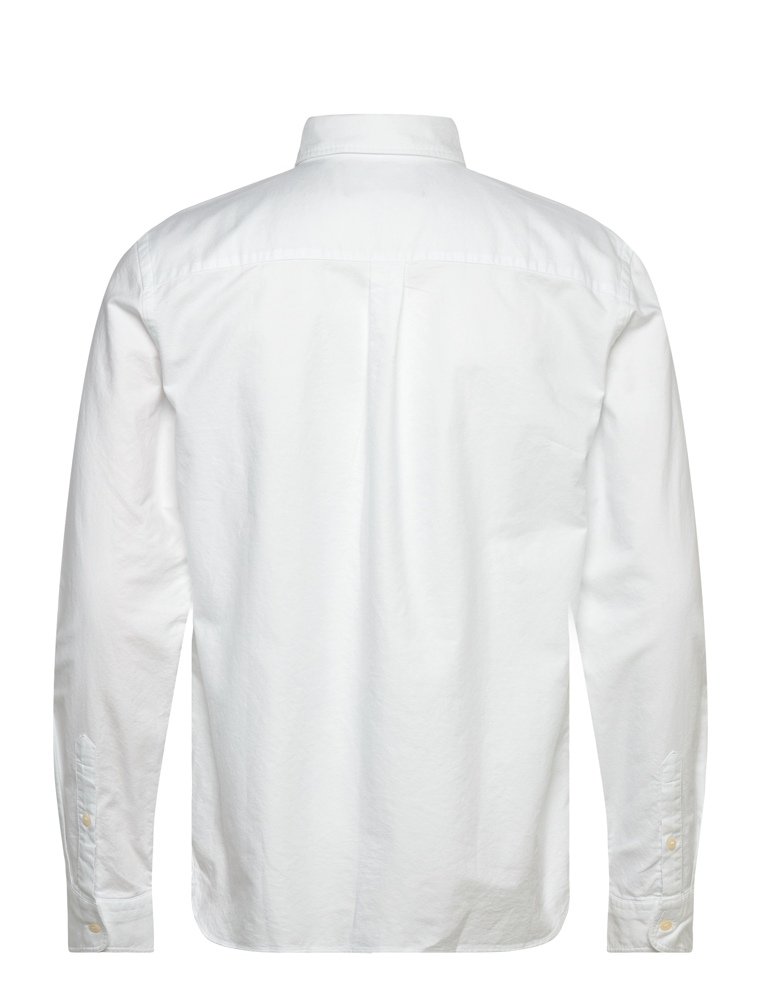 Lyle & Scott - Plain Oxford Shirt - oxford-skjortor - white - 2