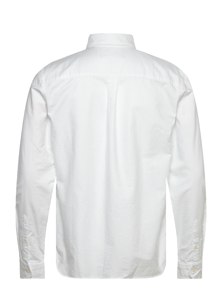 Lyle & Scott - Plain Oxford Shirt - oxford-skjortor - white - 2