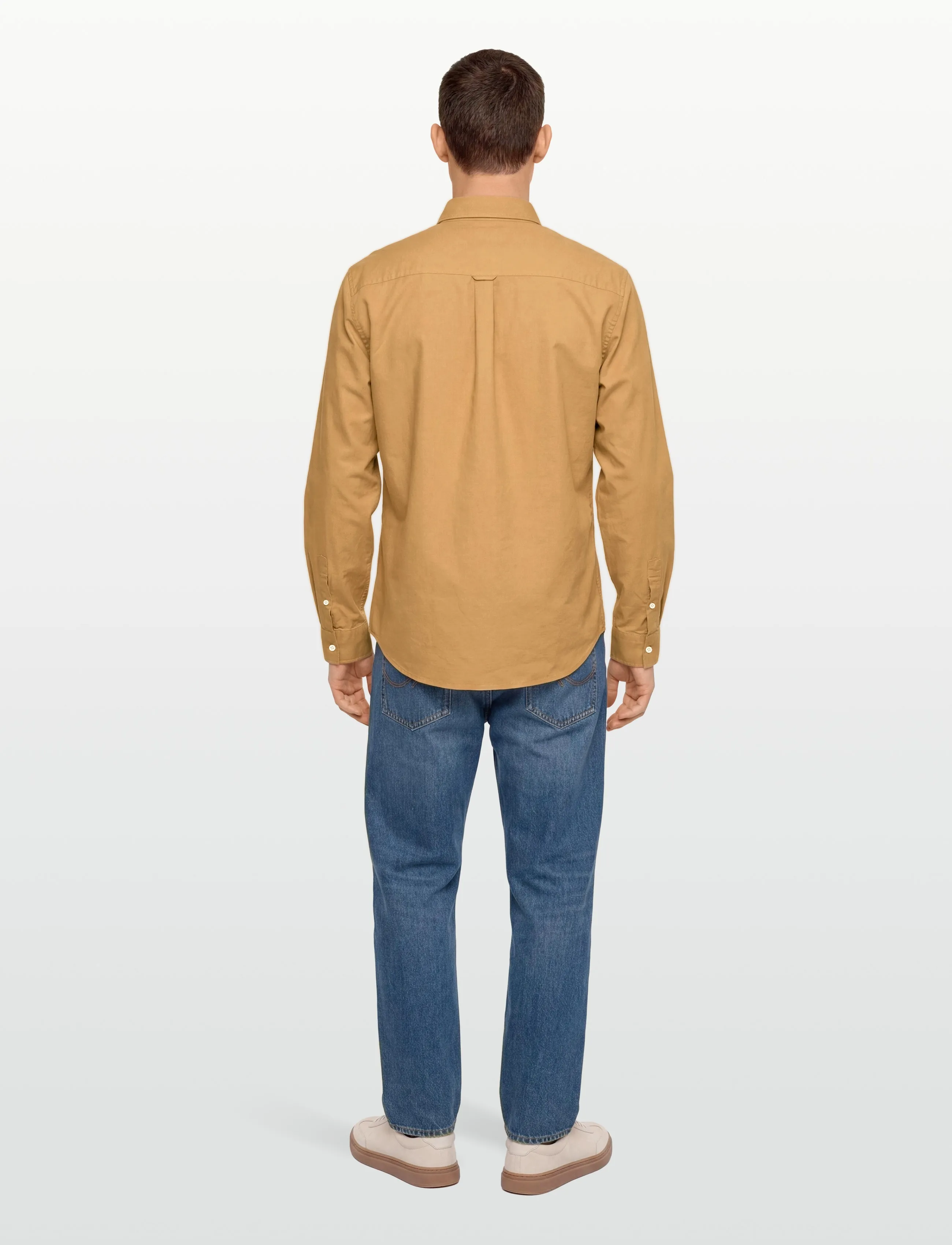 Lyle & Scott - Plain Oxford Shirt - oxford-hemden - sandstone - 4