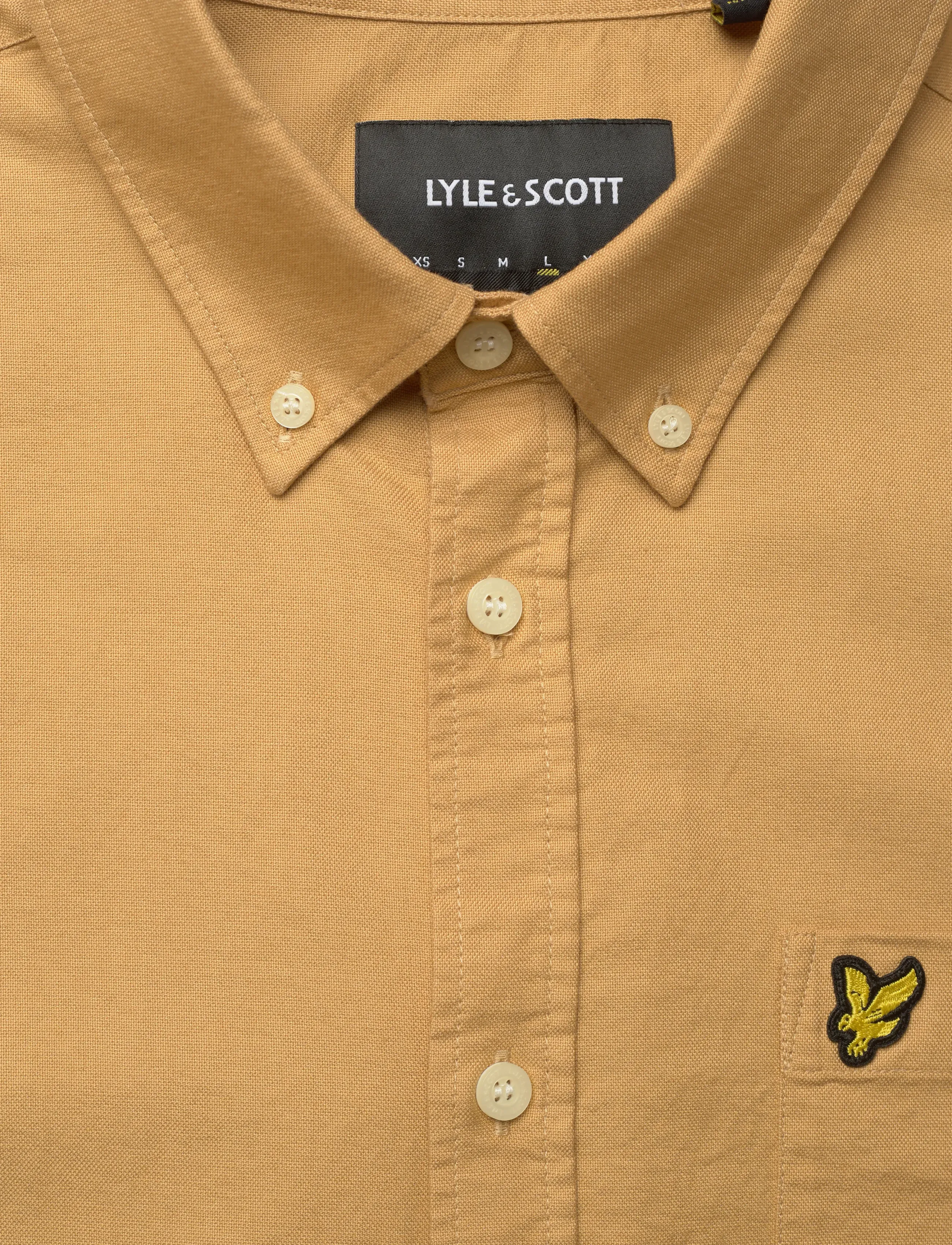 Lyle & Scott - Plain Oxford Shirt - oxford-hemden - sandstone - 2