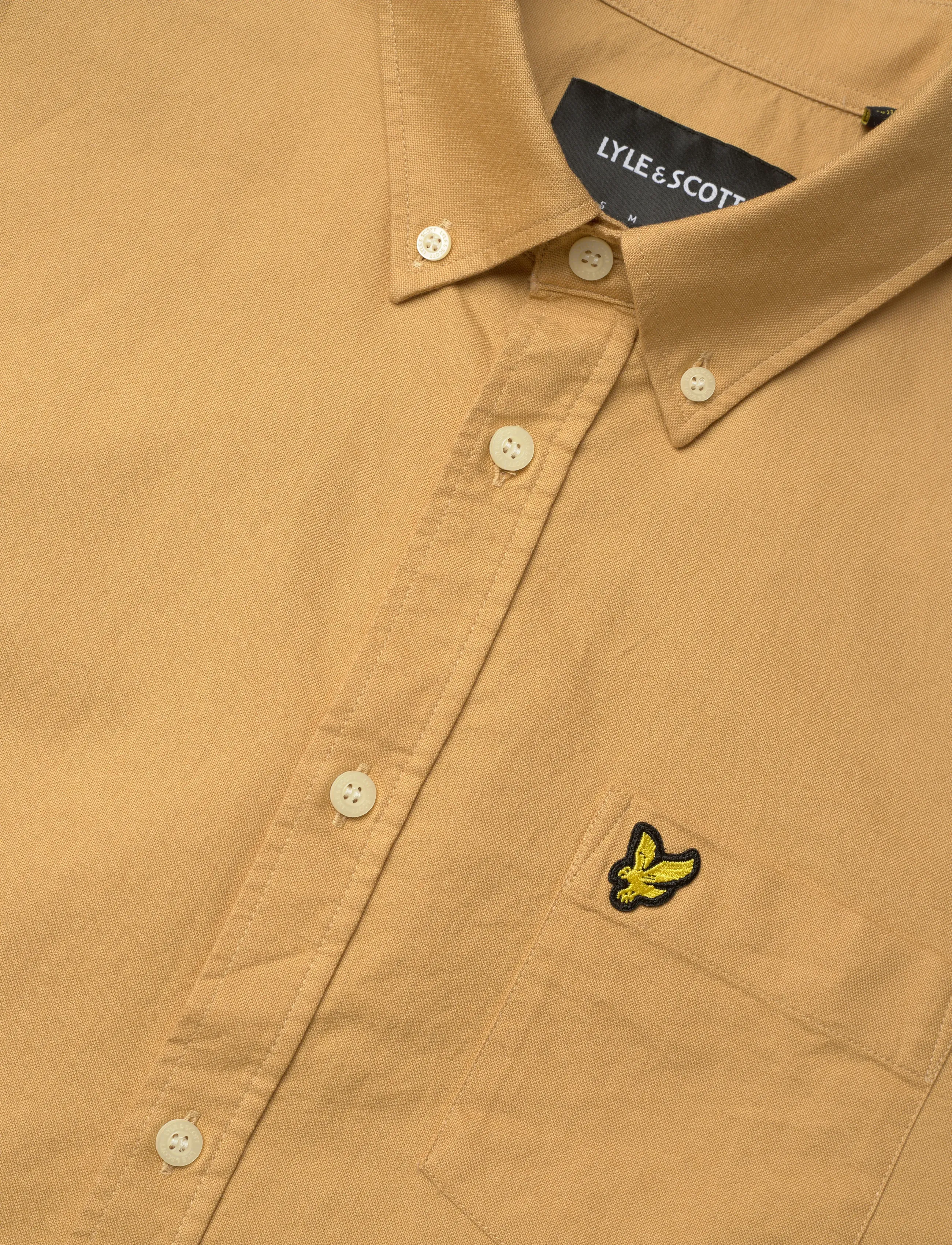 Lyle & Scott - Plain Oxford Shirt - oxford-hemden - sandstone - 3