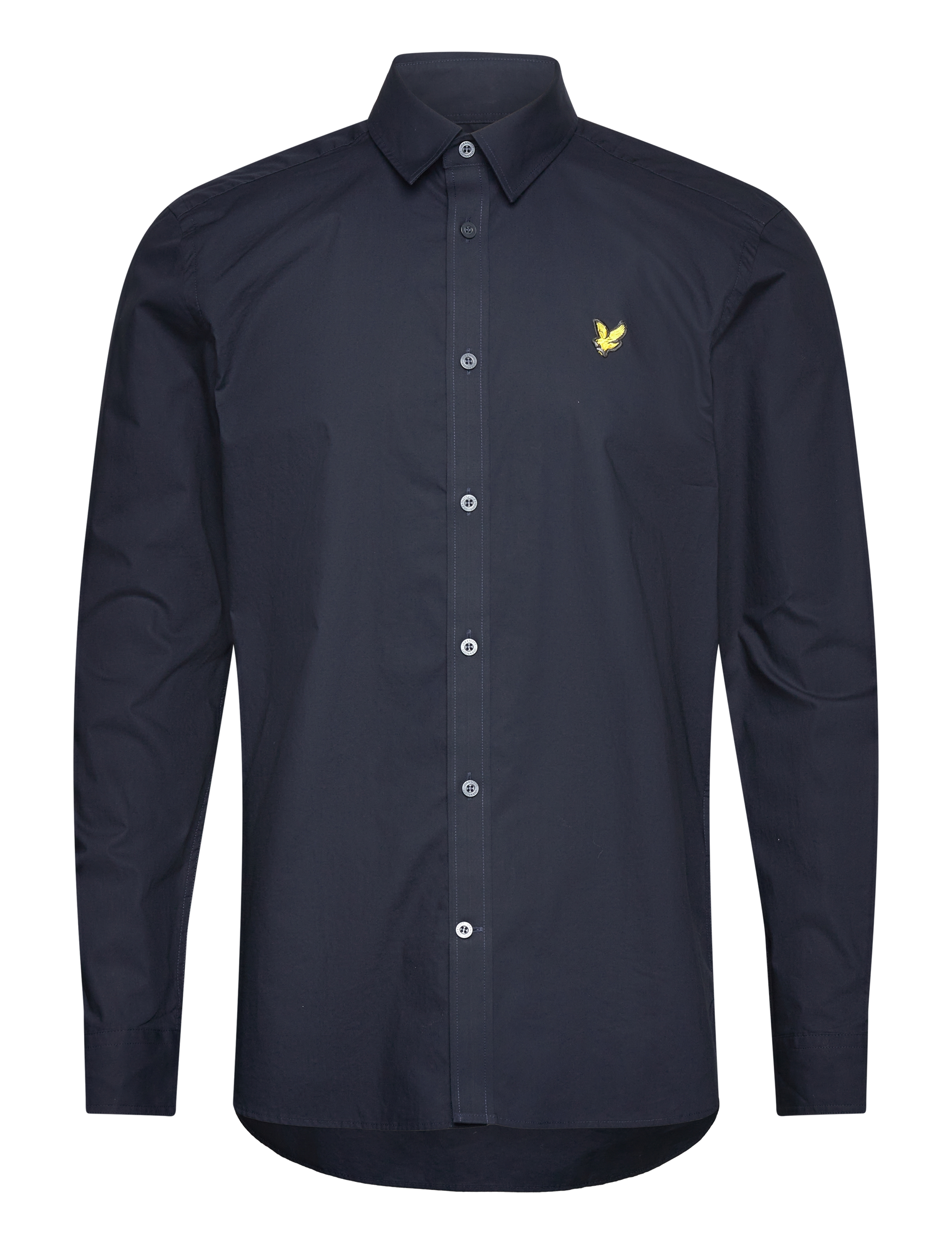 Lyle & Scott - Long Sleeve Poplin Shirt - dark navy - 1