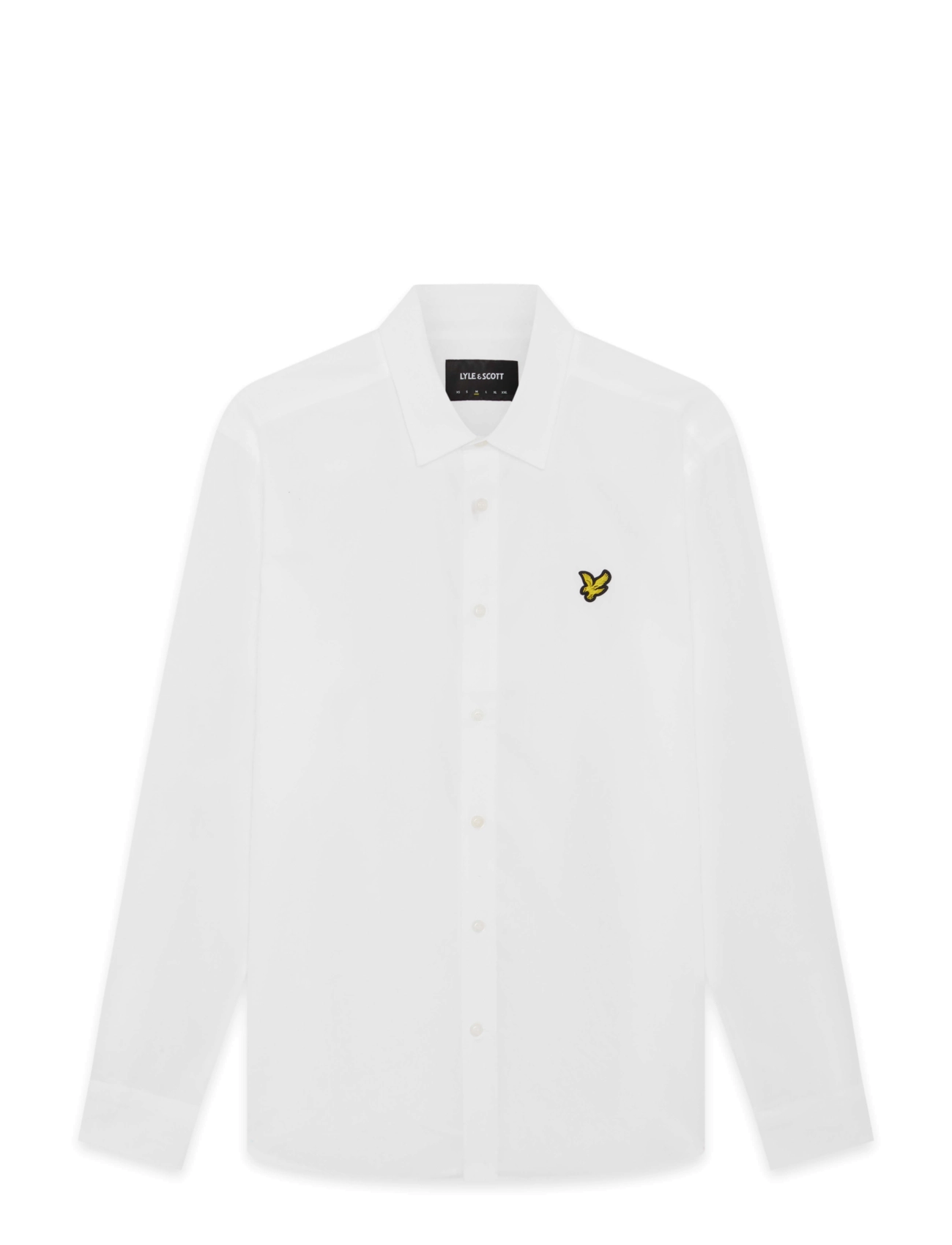 Lyle & Scott Long Sleeve Poplin Shirt - Casual skjorter - WHITE / white