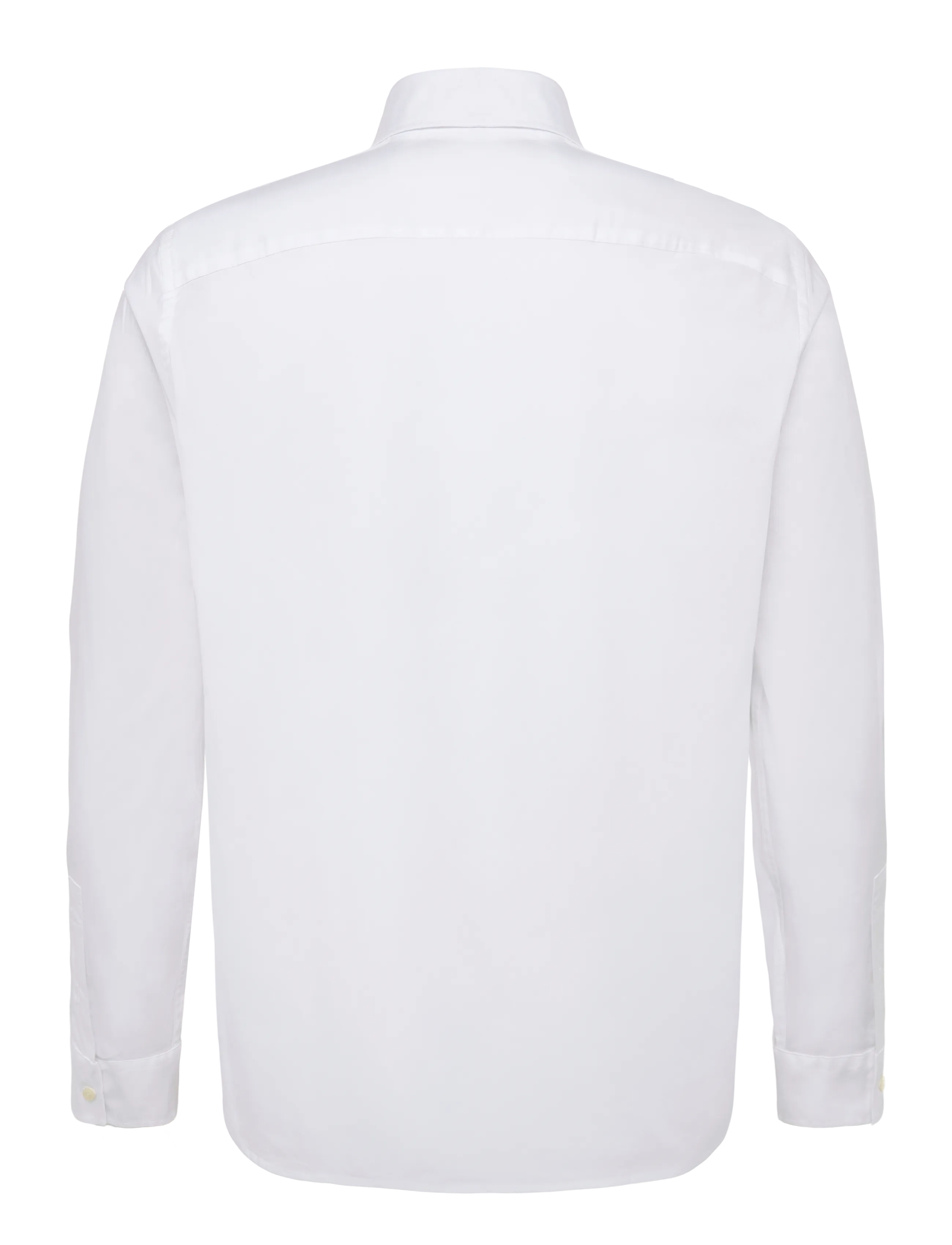 Lyle & Scott - Long Sleeve Poplin Shirt - casual skjortor - white - 1
