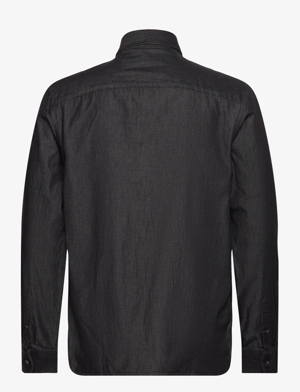 Lyle & Scott - Fine Denim Shirt - casual skjortor - z865 jet black - 1