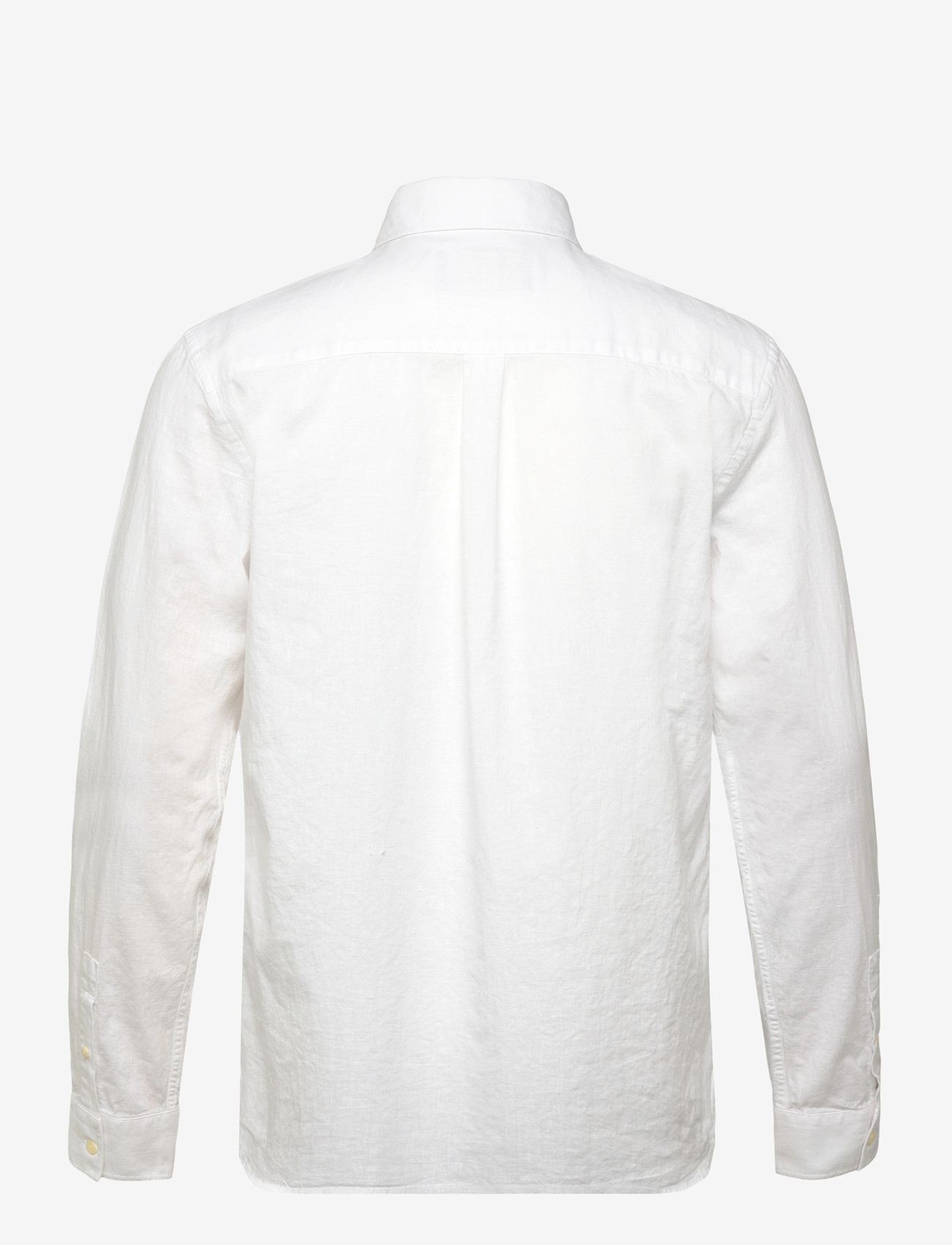 Lyle & Scott - Linen Blend Oxford Shirt - oxford-hemden - 626 white - 1