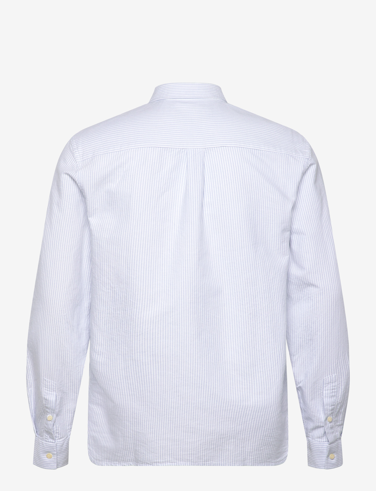Lyle & Scott - Stripe Oxford Shirt - stribede skjorter - light blue/ white - 2