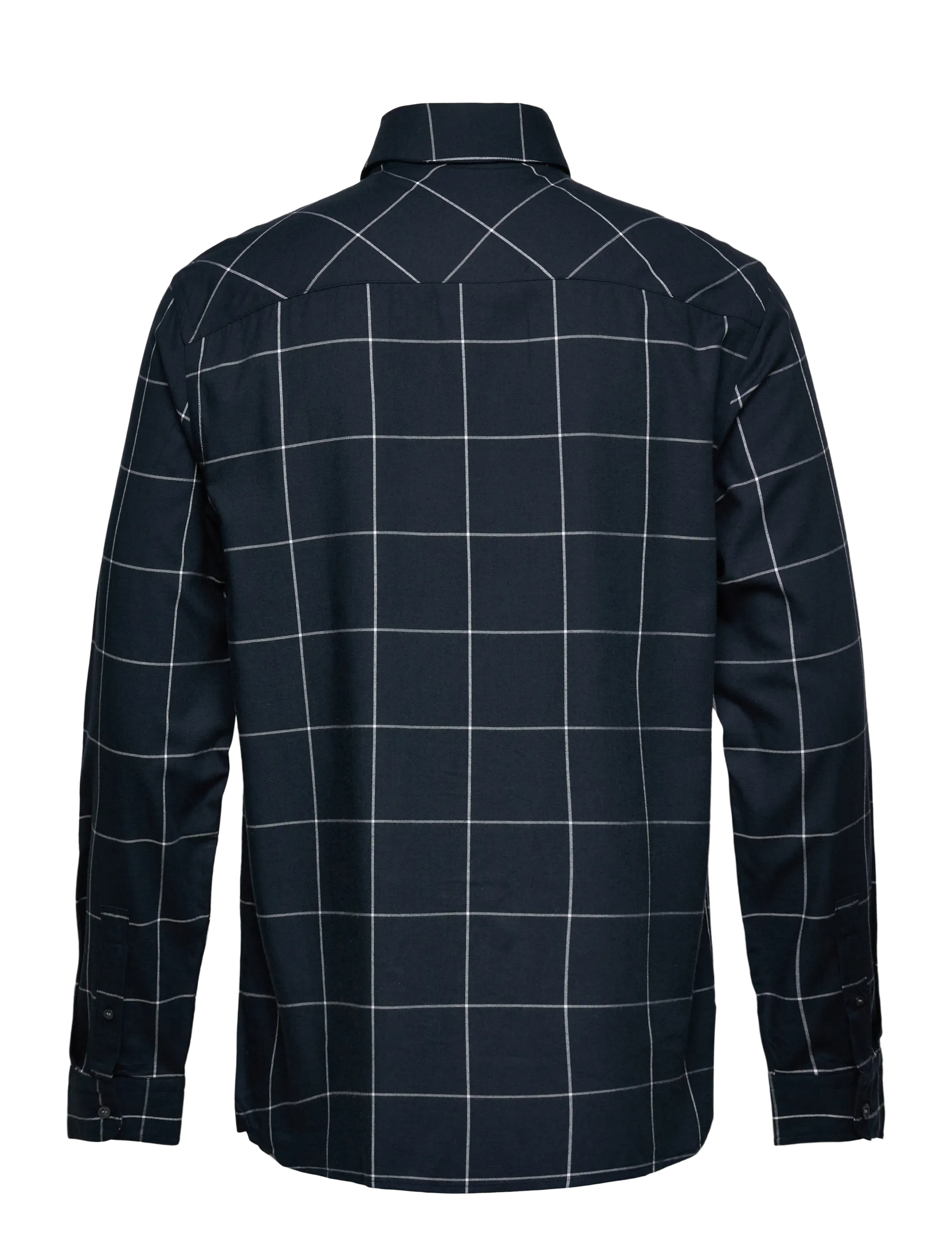 Lyle & Scott - Window Pane Check Shirt - koszule w kratkę - x136 dark navy/white - 2