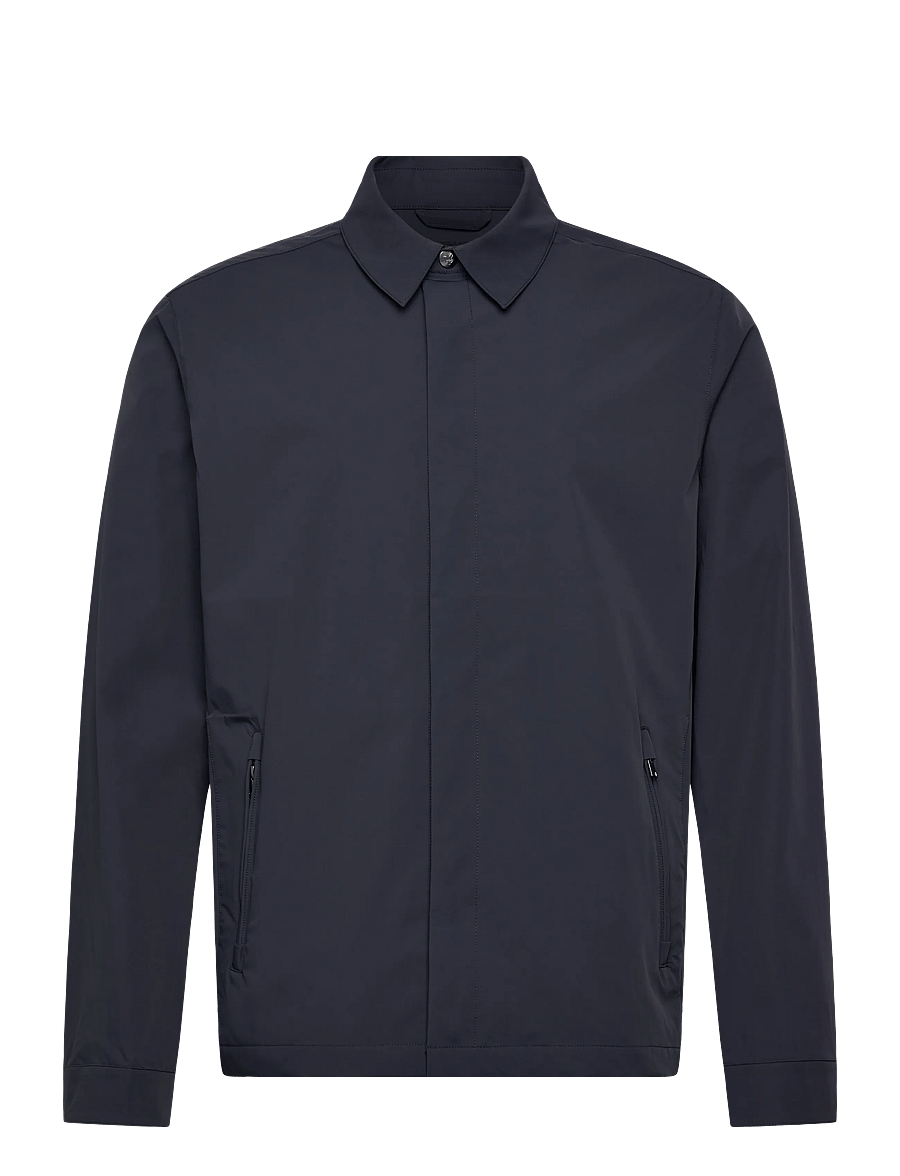 Lyle & Scott - Zip Through Nylon Overshirt - vestes de printemps - z271 dark navy - 1