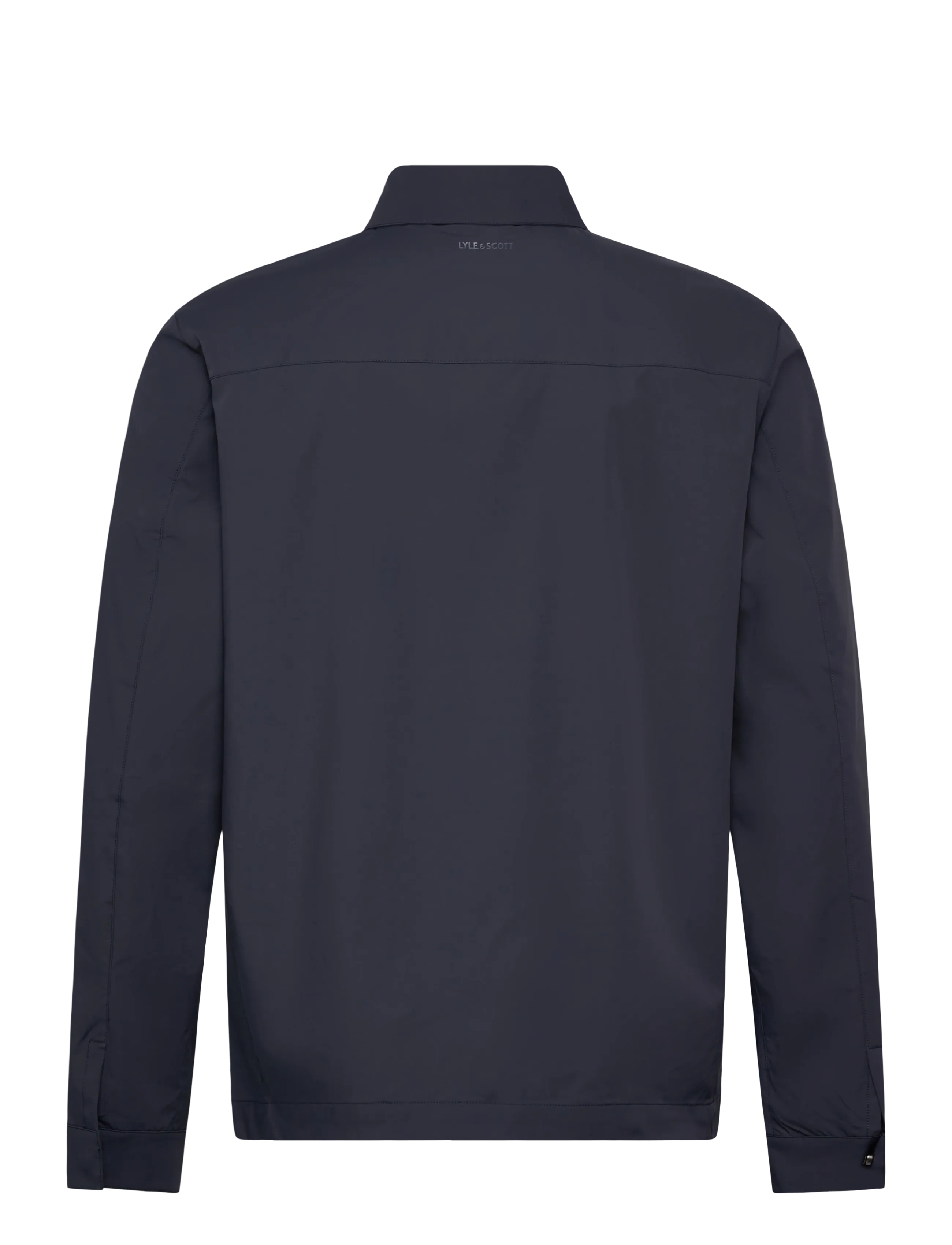 Lyle & Scott - Zip Through Nylon Overshirt - skjortejakker - z271 dark navy - 2