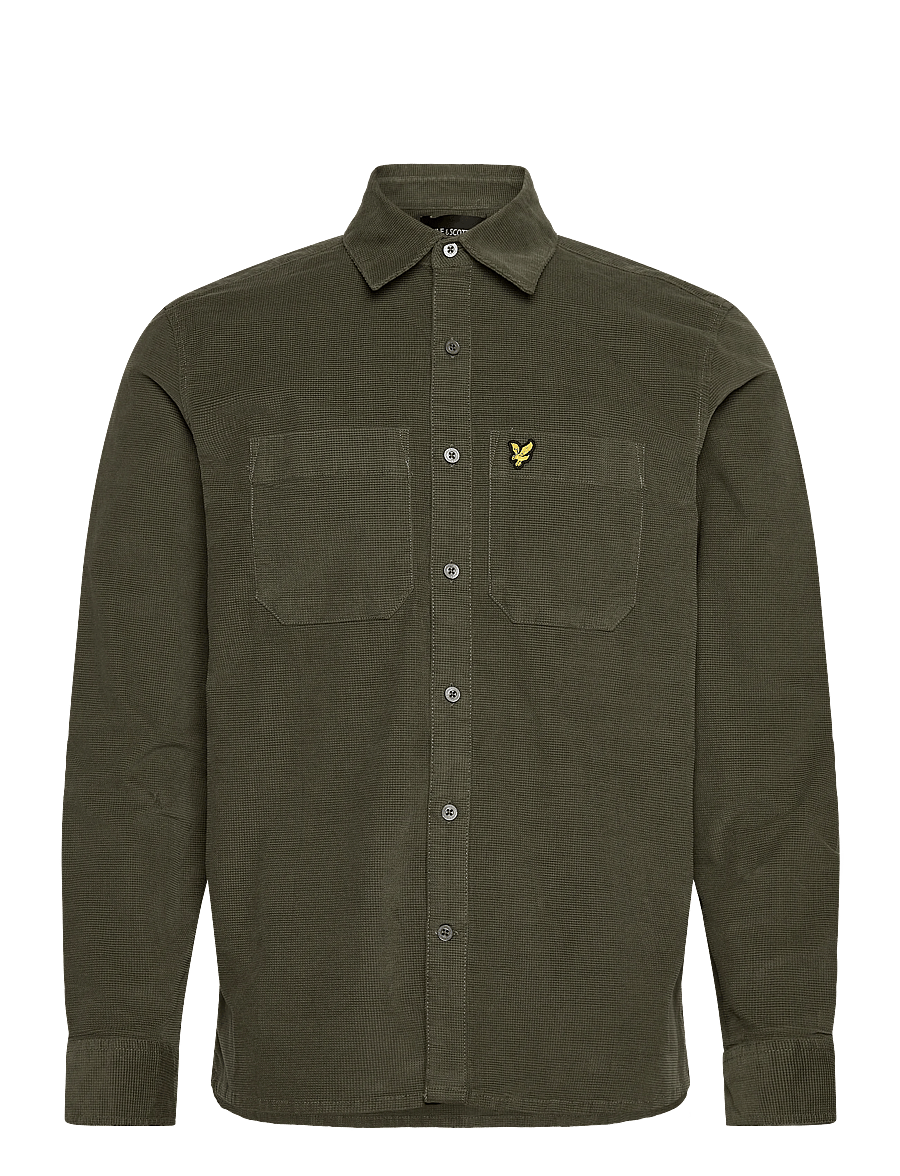 Lyle & Scott - Corduroy Shirt - corduroy shirts - x848 deep depths - 1