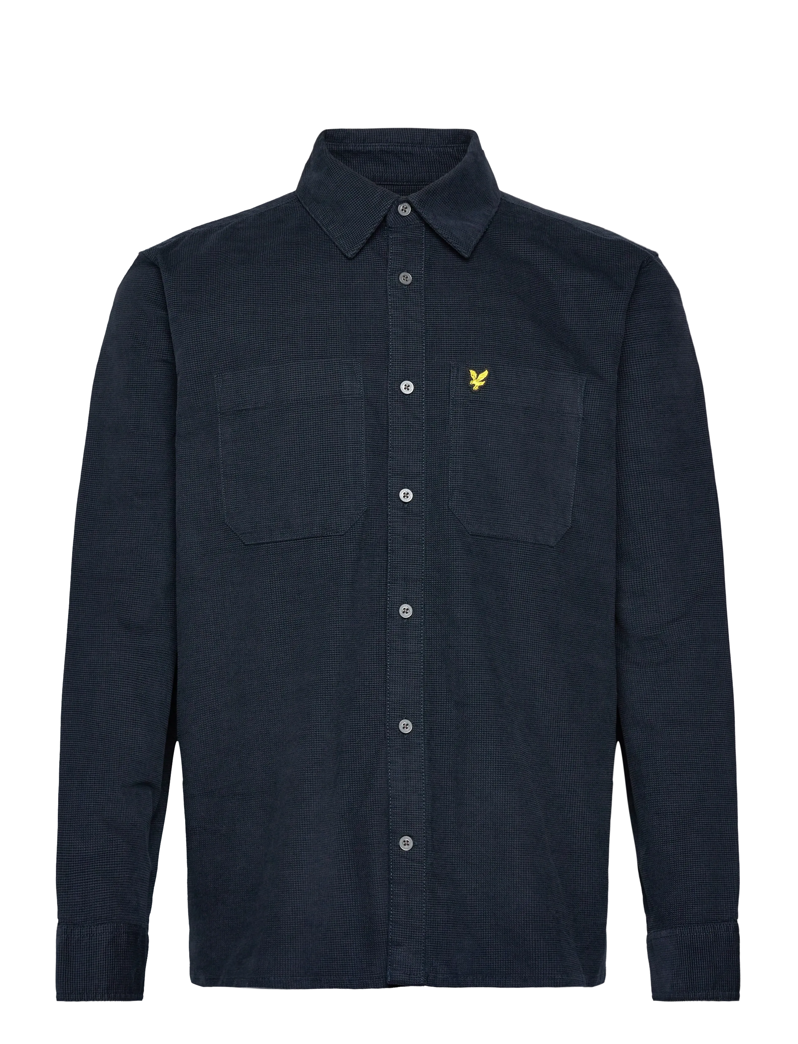 LYLE & SCOTT Kordsamt Shirt Navy - XS - Herren