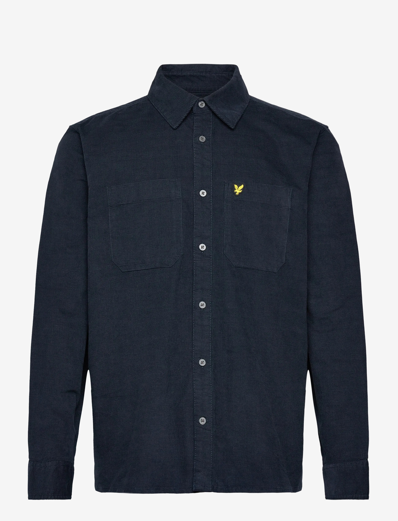 Lyle & Scott - Corduroy Shirt - manchesterskjortor - z271 dark navy - 1