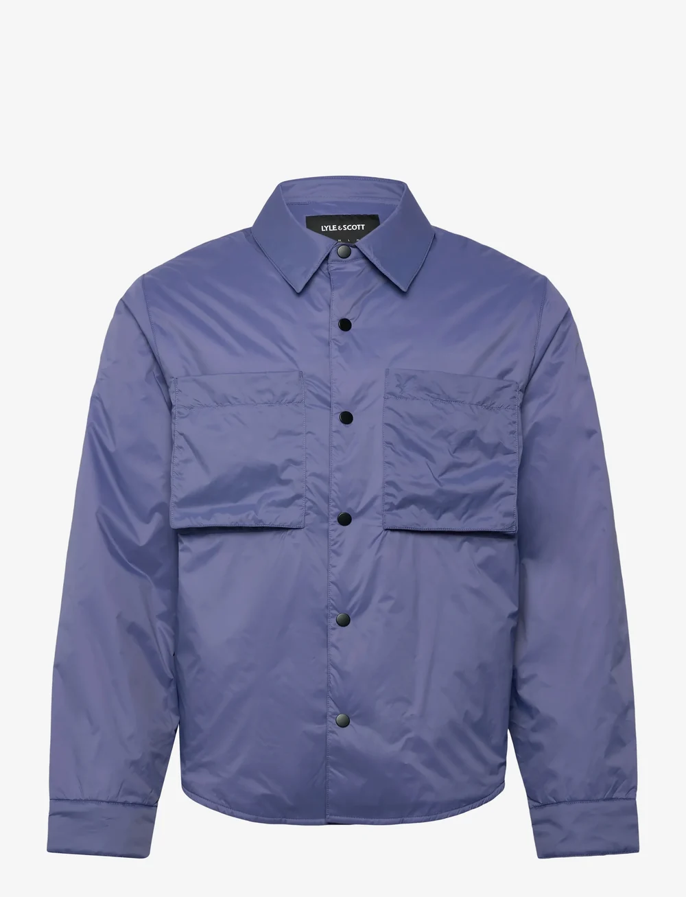 Lyle & Scott - Insulated Overshirt - vinterjakker - x876 twilight - 1