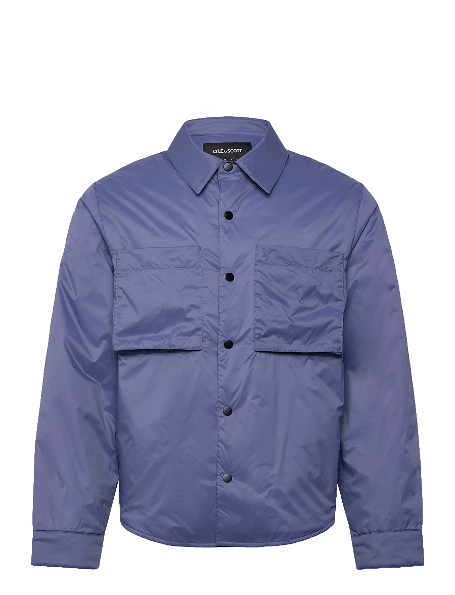 Lyle & Scott - Insulated Overshirt - vestes matelassées - x876 twilight - 1
