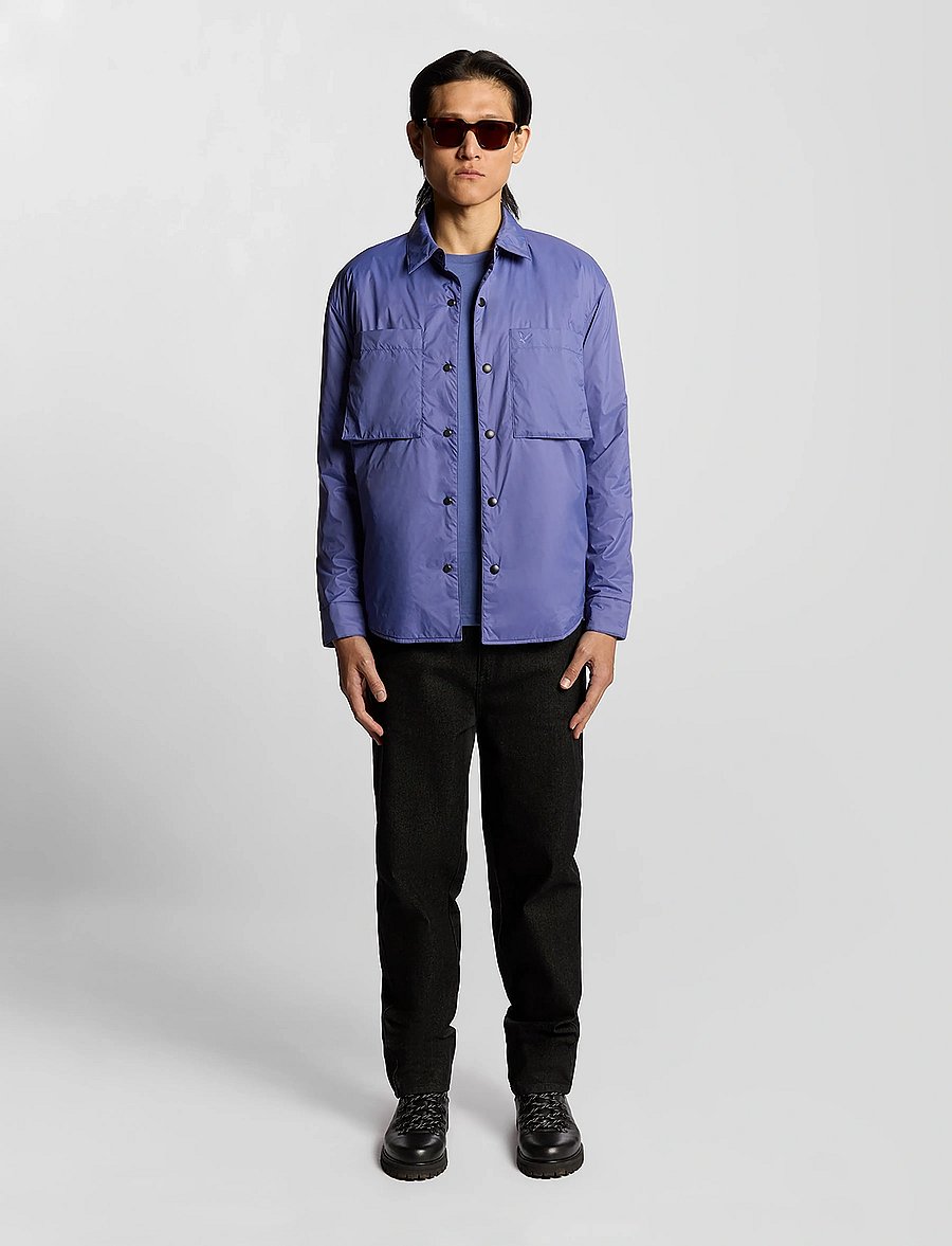 Lyle & Scott - Insulated Overshirt - vestes matelassées - x876 twilight - 5
