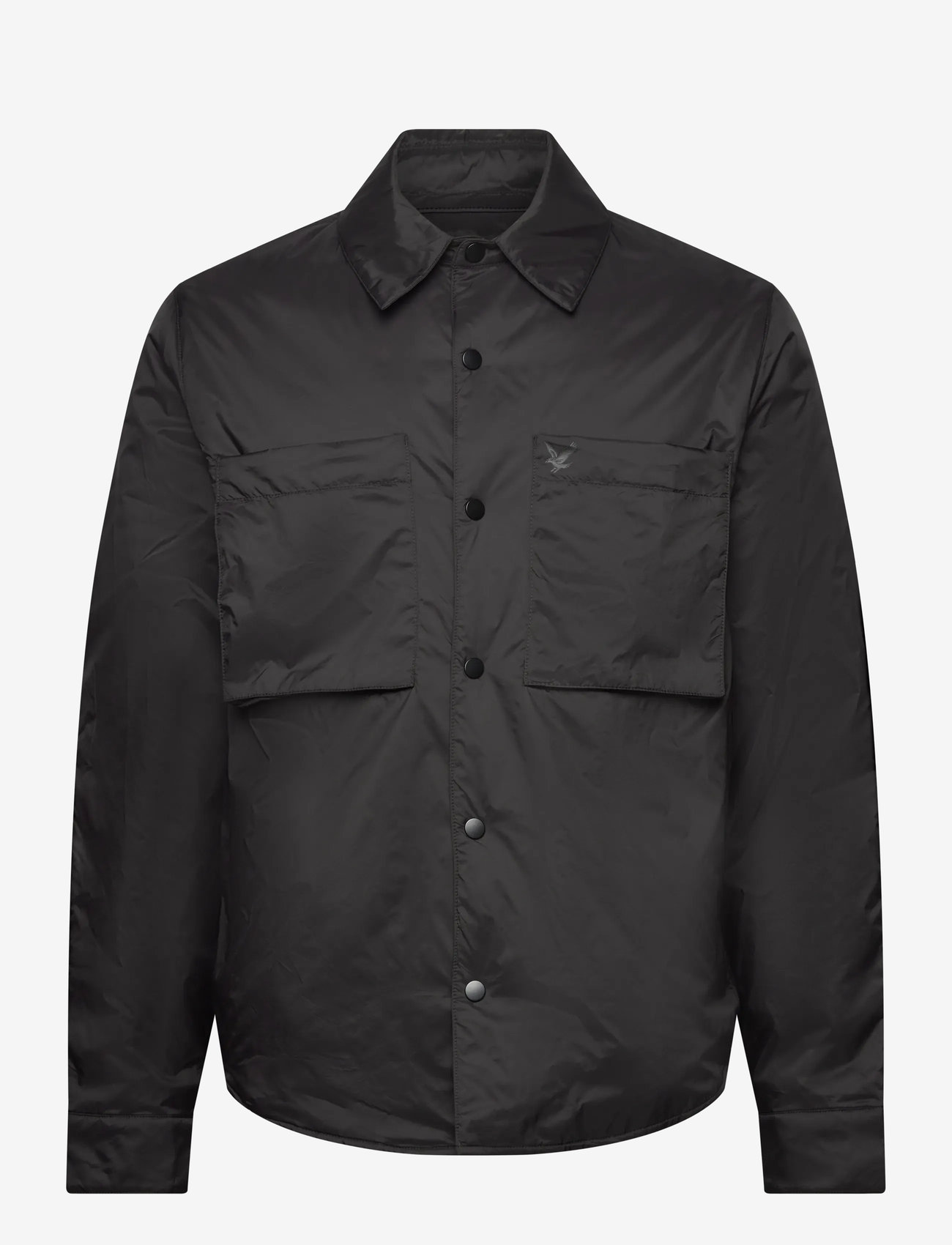 Lyle & Scott - Insulated Overshirt - herbstjacken - z865 jet black - 0