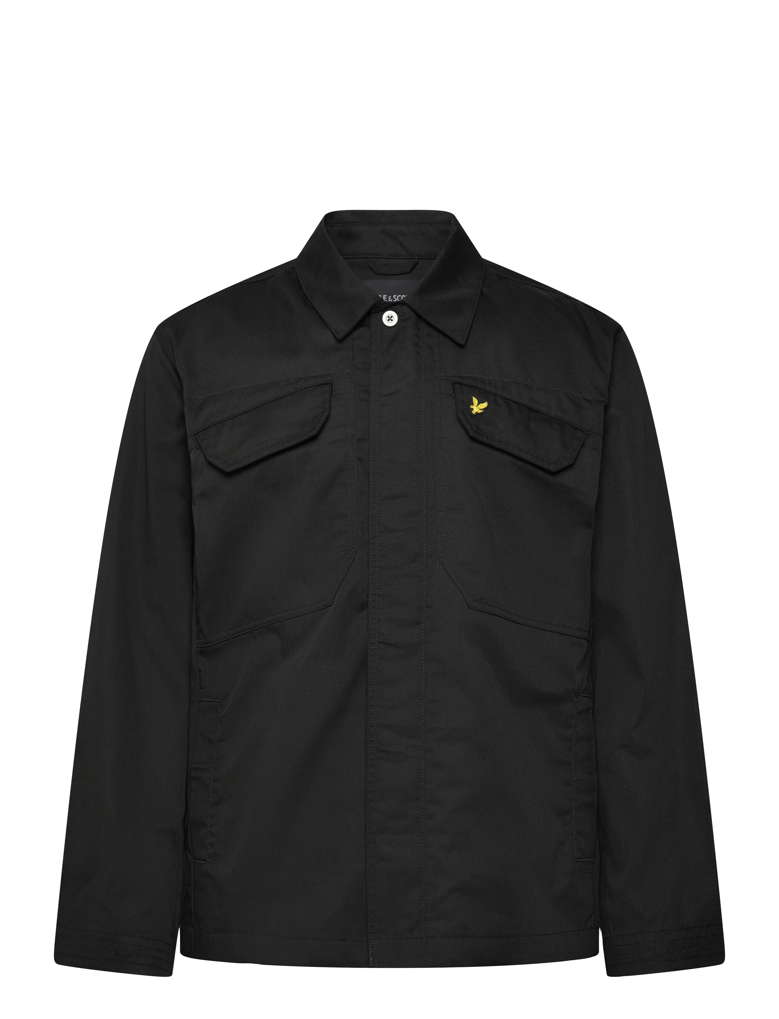 LYLE & SCOTT Multi Pocket Overshirt Schwarz - S - Herren