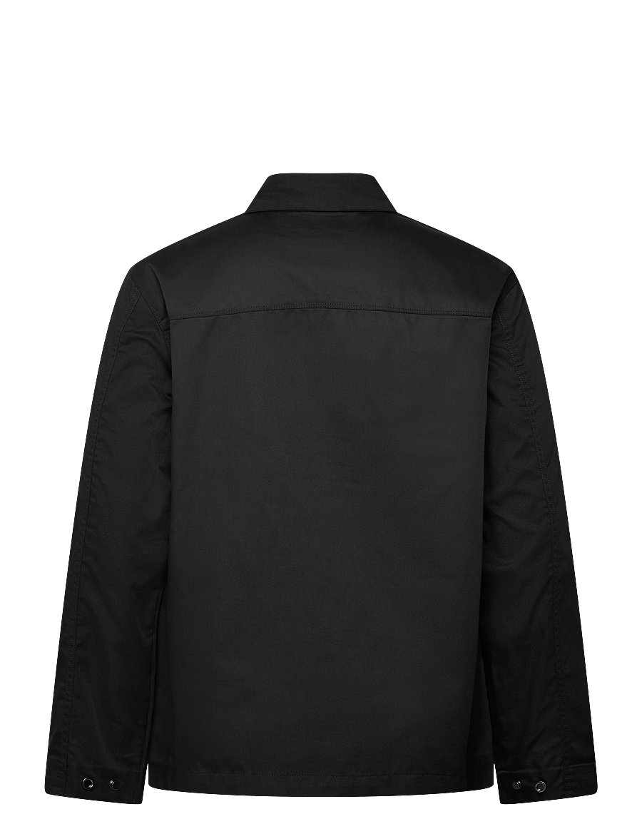 Lyle & Scott - Multi Pocket Overshirt - höstjackor - z865 jet black - 1