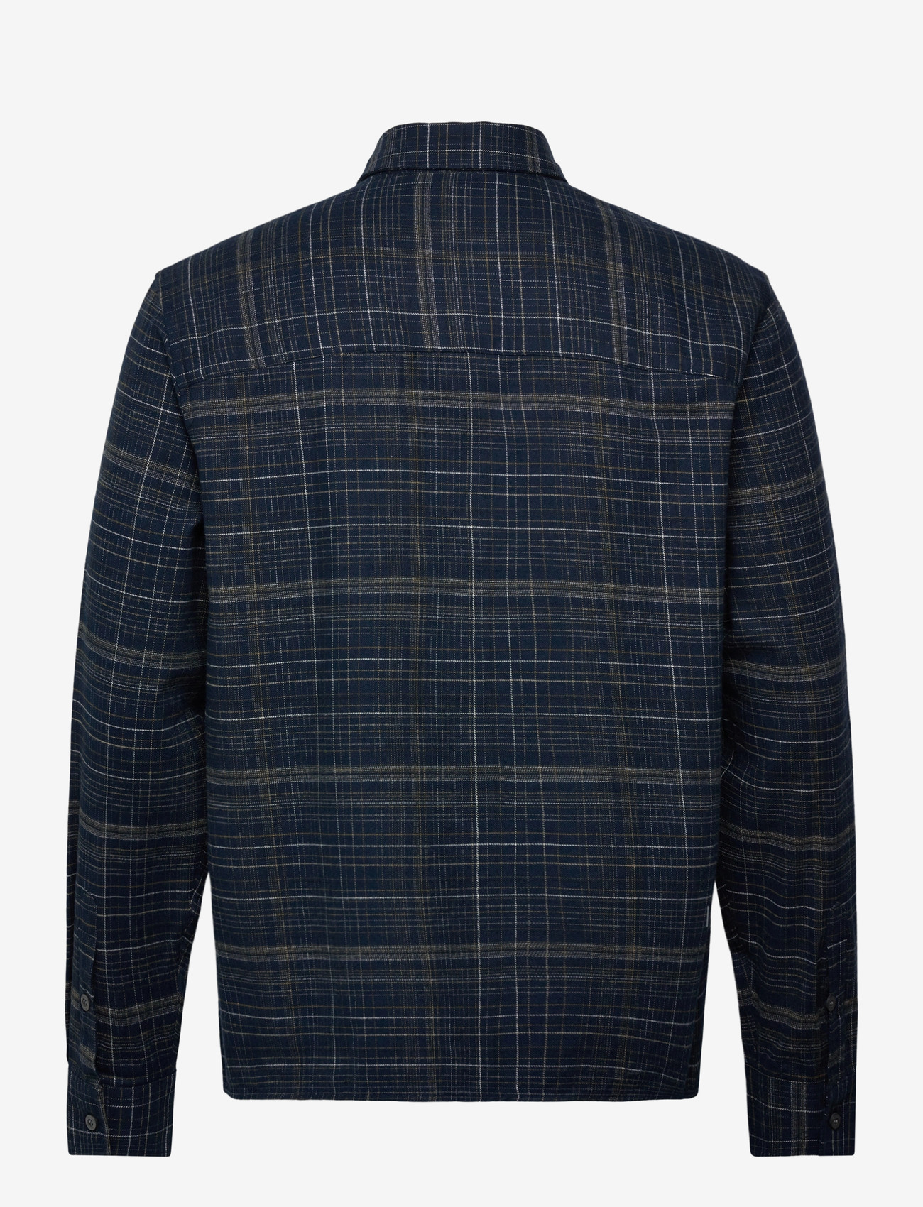 Lyle & Scott - Checked Flannel Shirt - flannel-skjorter - y060 dark navy/ tree green - 2