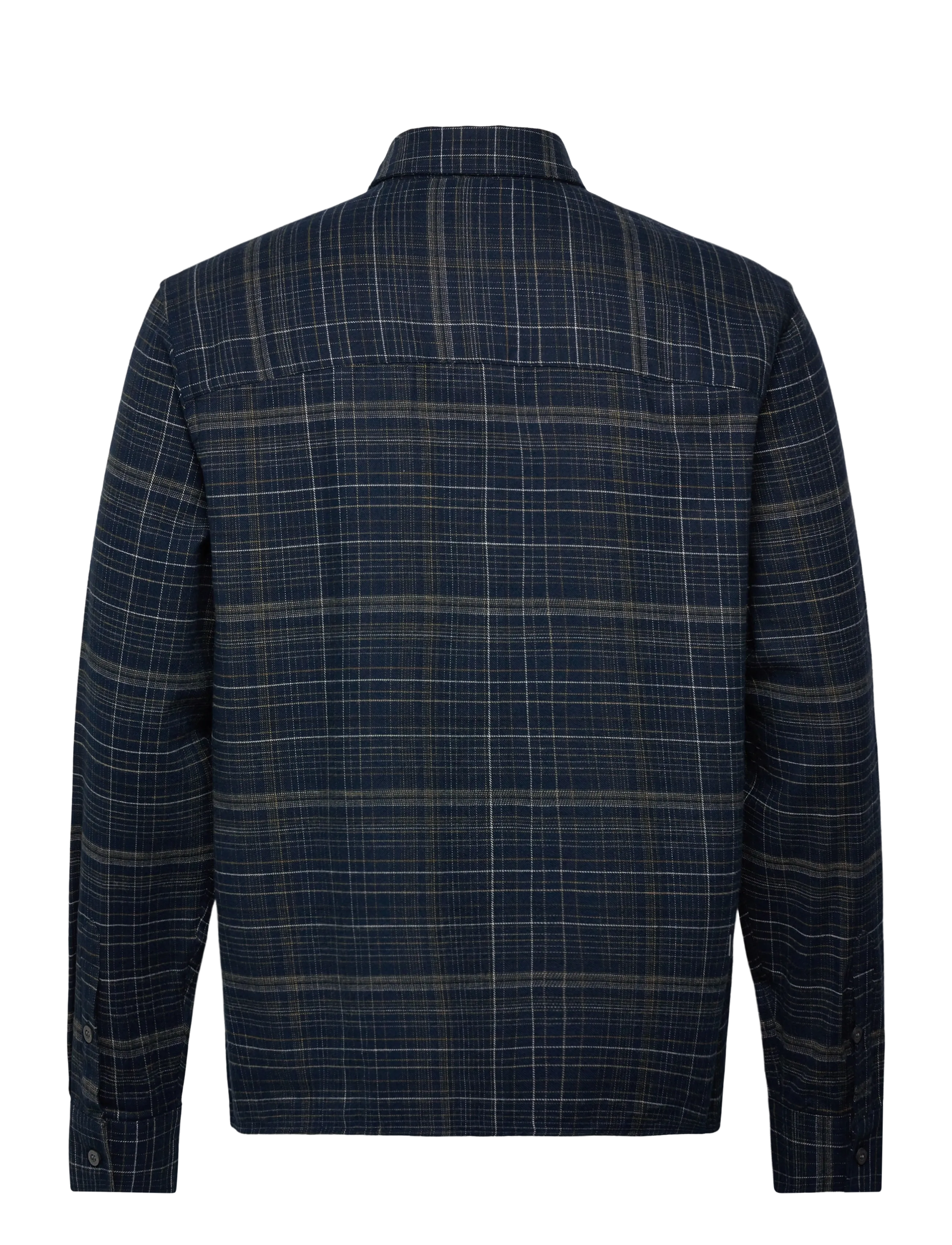 Lyle & Scott - Checked Flannel Shirt - geburtstagsgeschenke - y060 dark navy/ tree green - 2