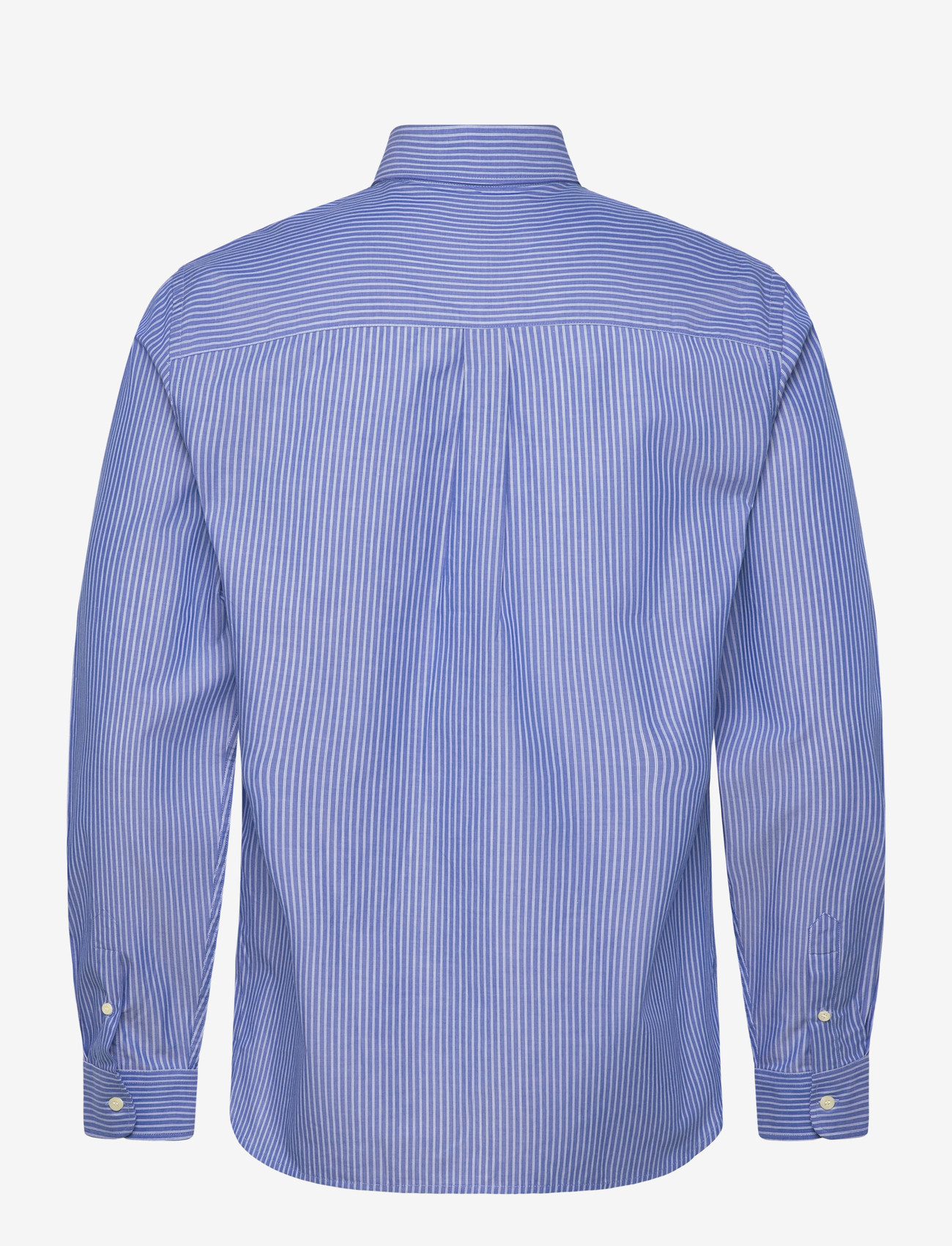 Lyle & Scott - Twin Stripe Shirt - gestreifte hemden - y154 lucid blue/ white - 2