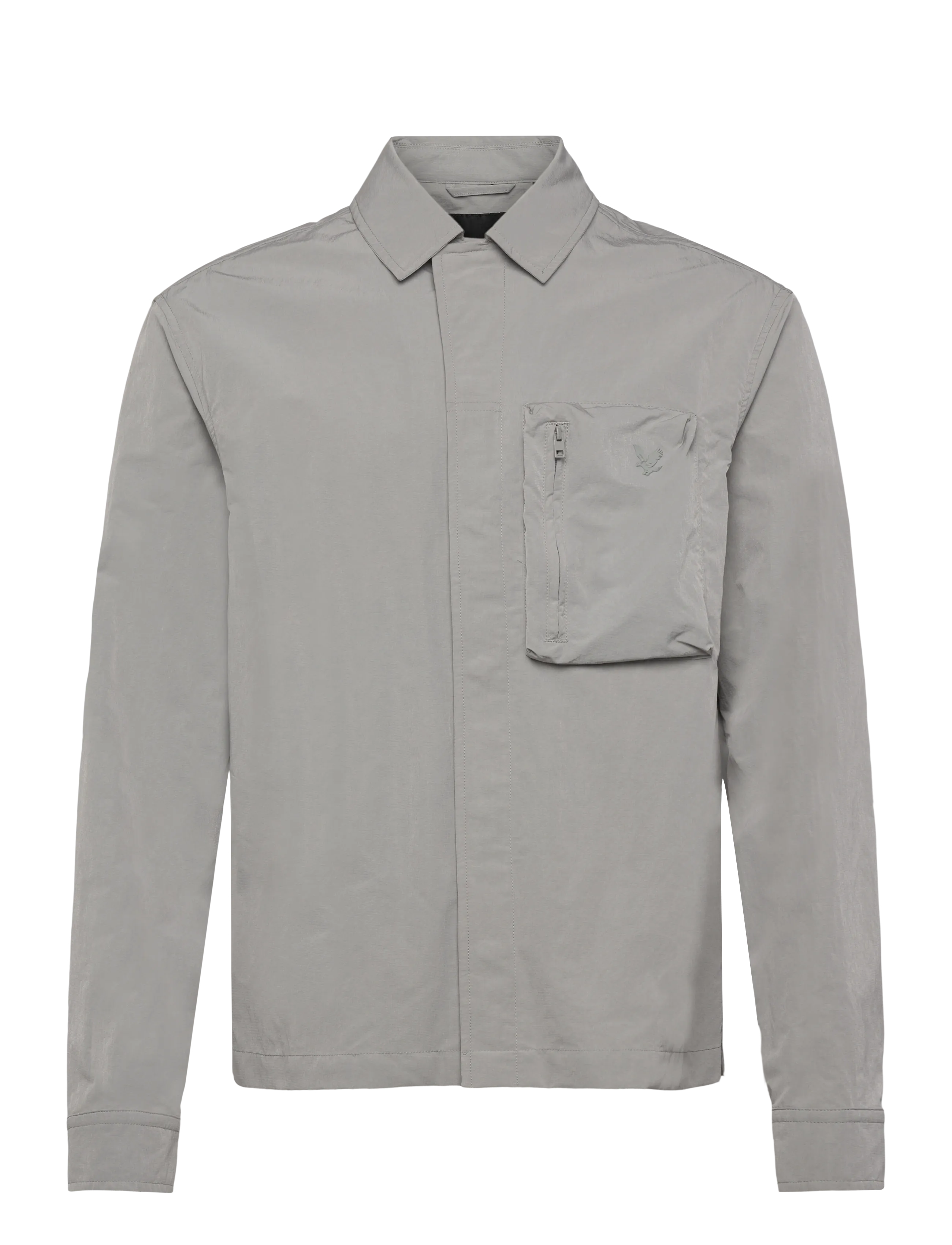 Lyle & Scott Lightweight Ripstop Overshirt - Vindjakker - W742 COLD GREY / grey