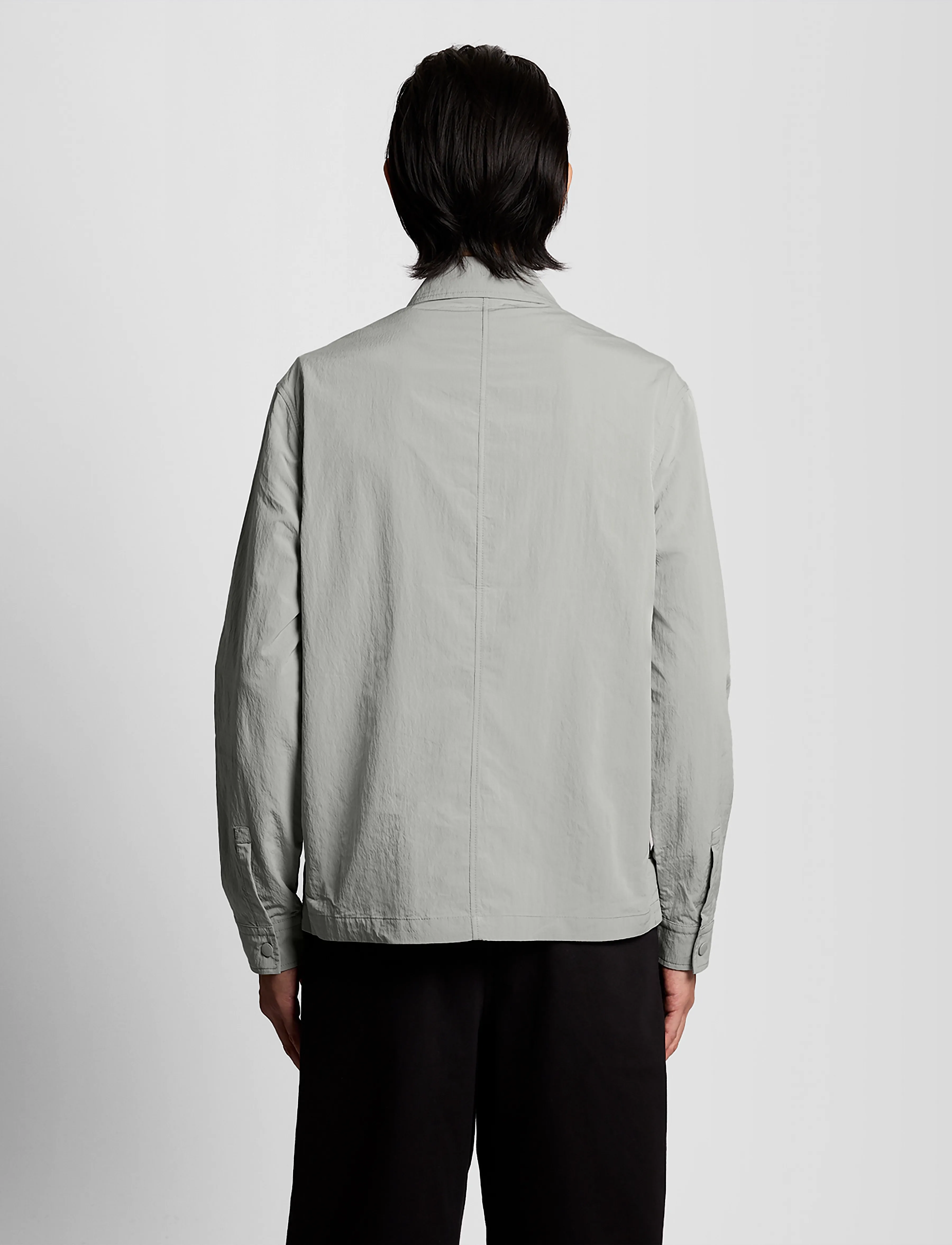 Lyle & Scott - Lightweight Ripstop Overshirt - frühlingsjacken - w742 cold grey - 3