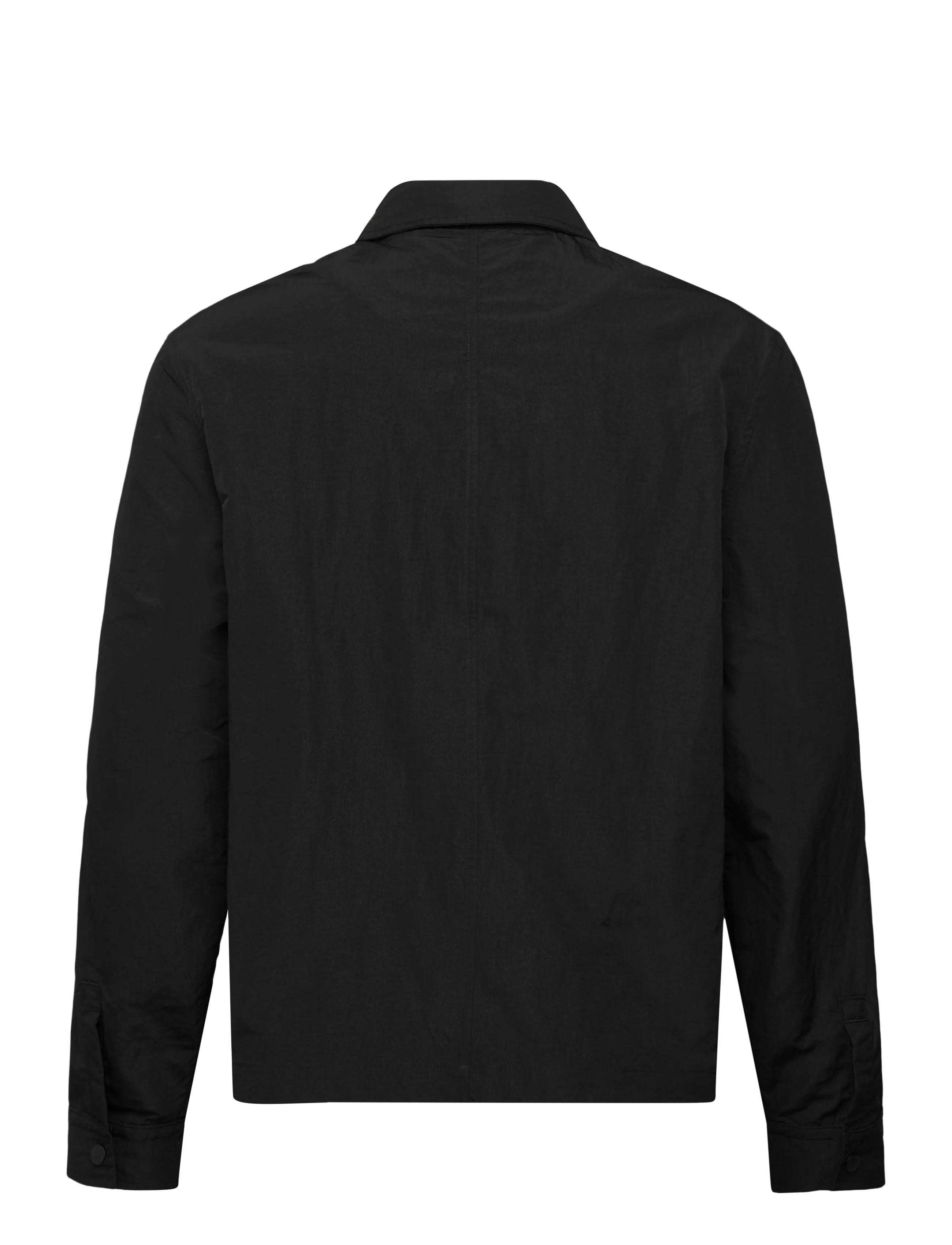Lyle & Scott - Lightweight Ripstop Overshirt - overshirts - z865 jet black - 2