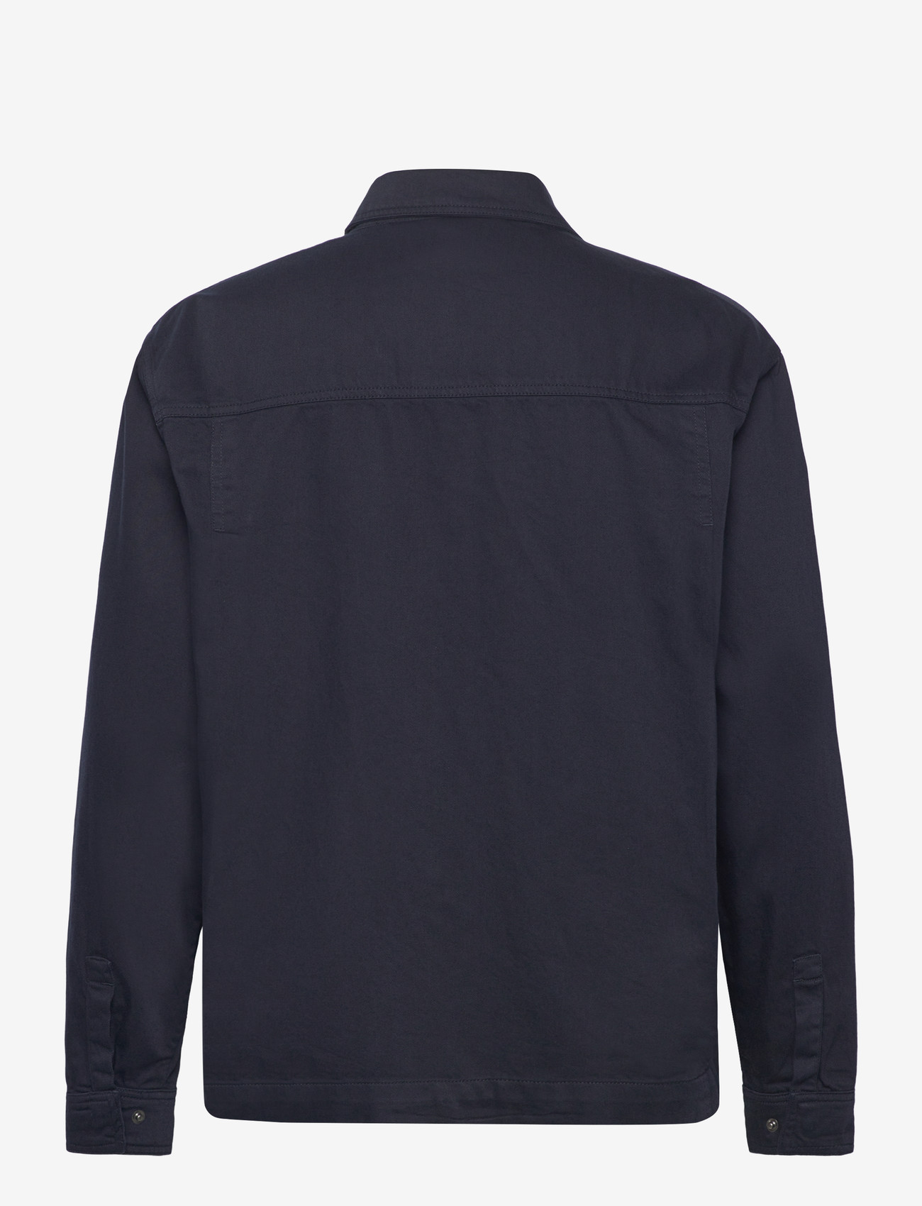 Lyle & Scott - Enzyme Wash Zip Through Overshirt - overshirts - dark navy - 2